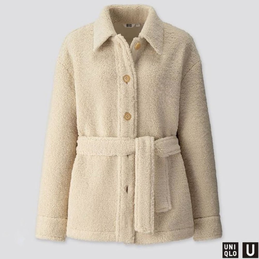 Uniqlo U Lemaire Pile-Lined Fleece Jacket